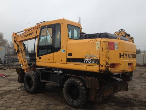 Колесный экскаватор Hyundai 170W-7 купить в компании Рабочие Машины
