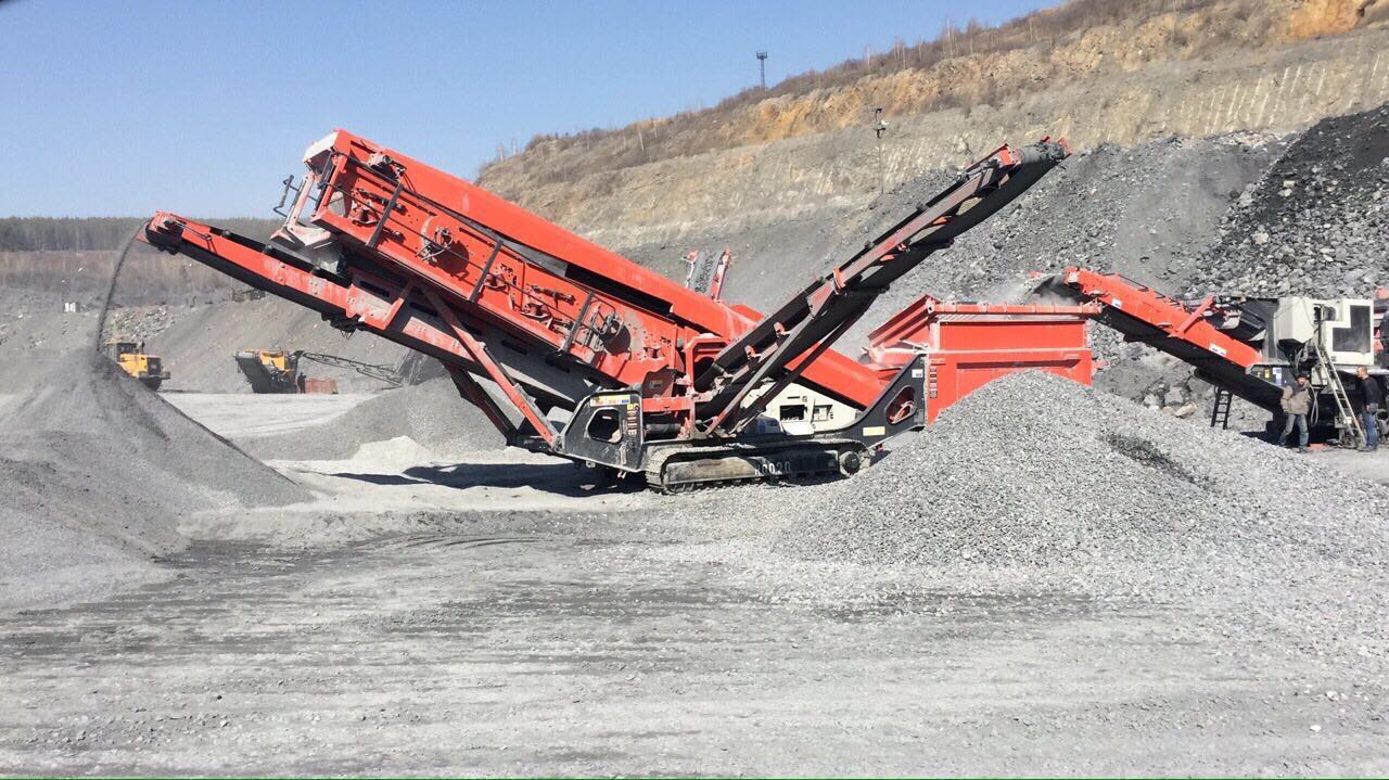 Грохот SANDVIK QA450 (Extec S-7) 2012 г купить в компании Рабочие Машины