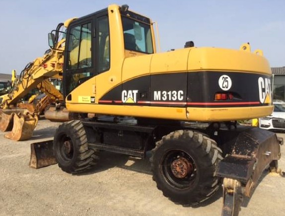 Колесный экскаватор Caterpillar M313C купить в компании Рабочие Машины