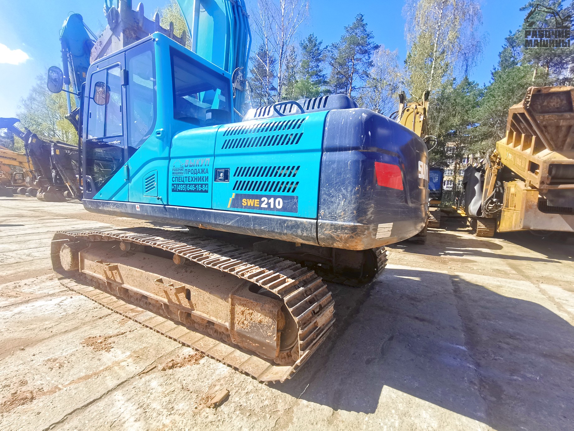  ГУСЕНИЧНЫЙ ЭКСКАВАТОР SUNWARD SWE 210 2022 купить в компании Рабочие Машины