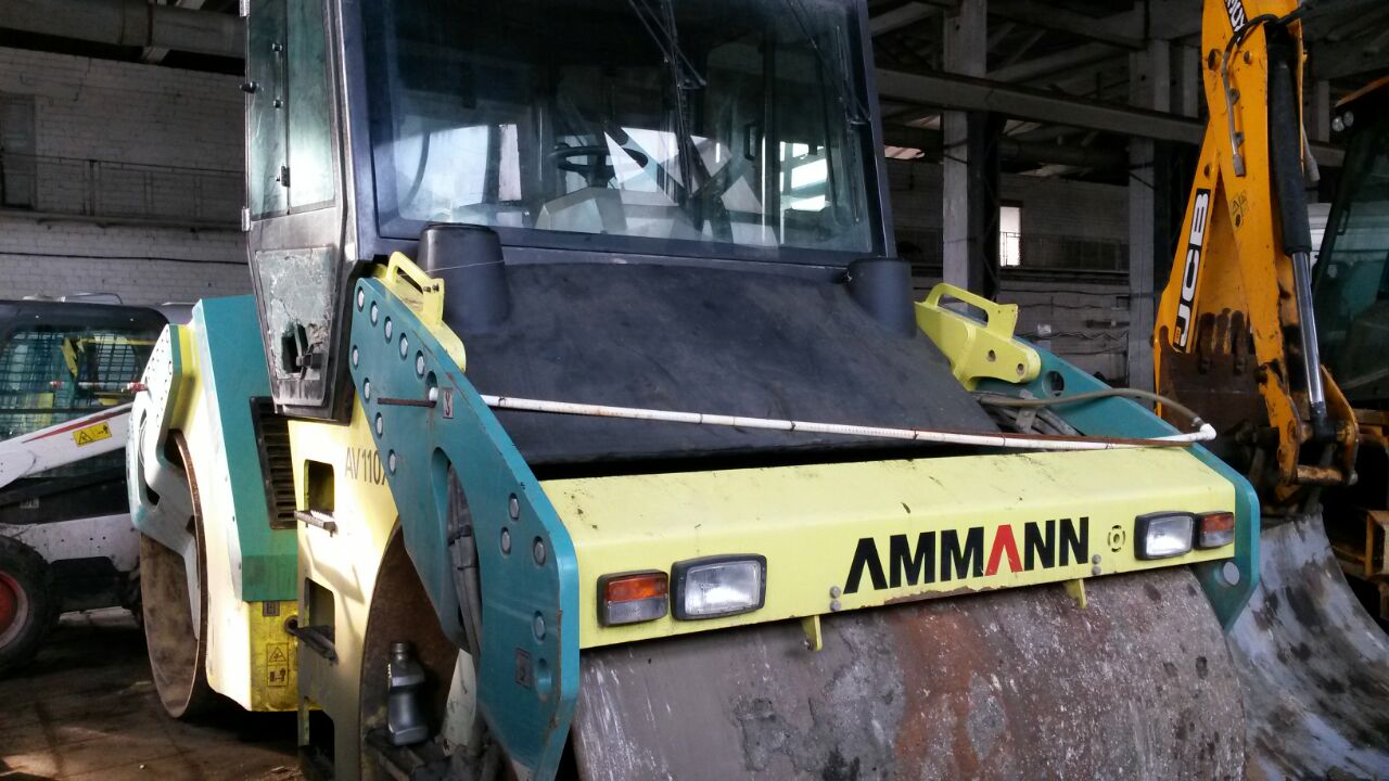 Каток (Гладковальцовый) AMMANN AV 110X купить в компании Рабочие Машины
