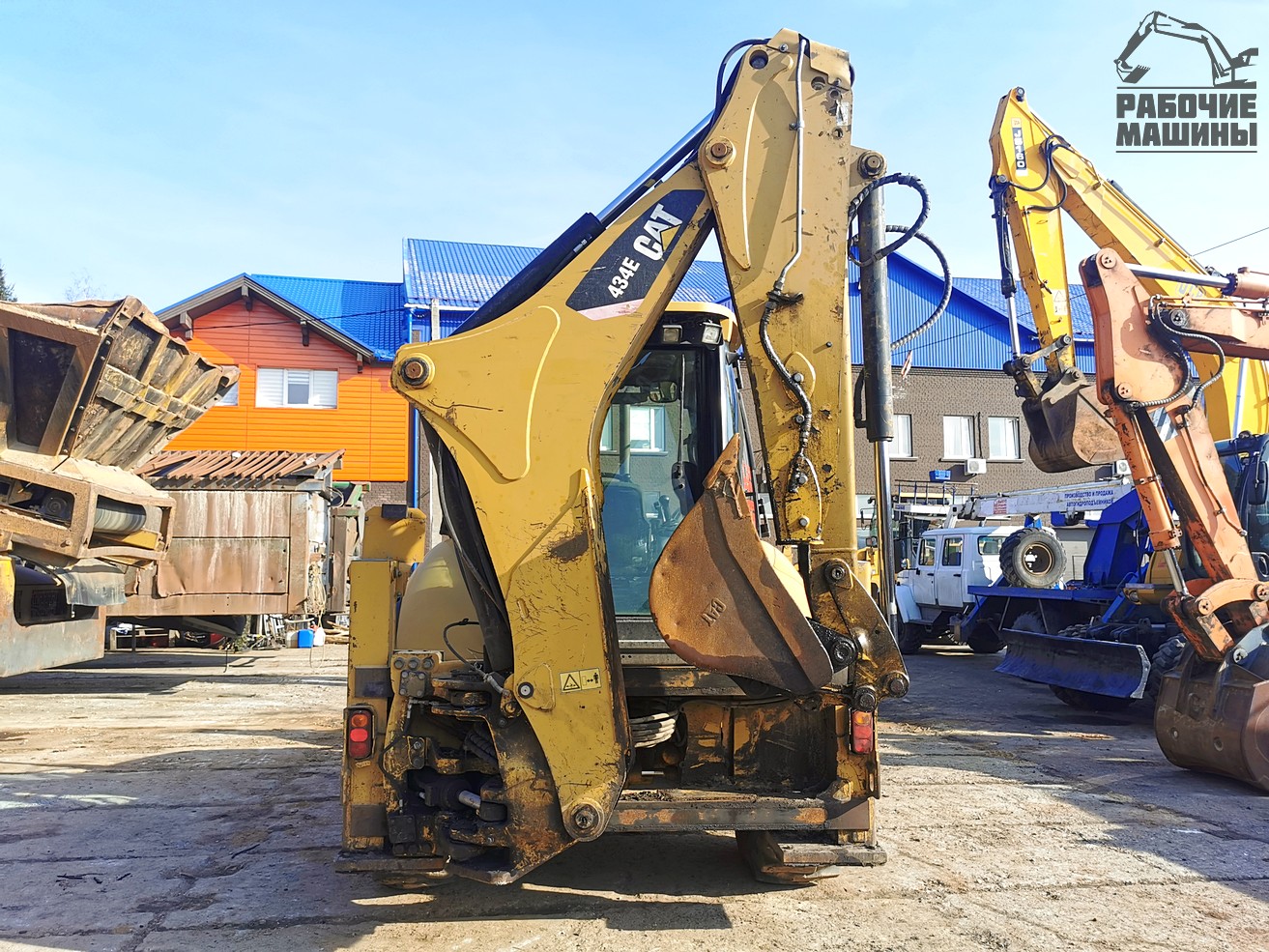 ЭКСКАВАТОР-ПОГРУЗЧИК CAT 434 E 2011 купить в компании Рабочие Машины