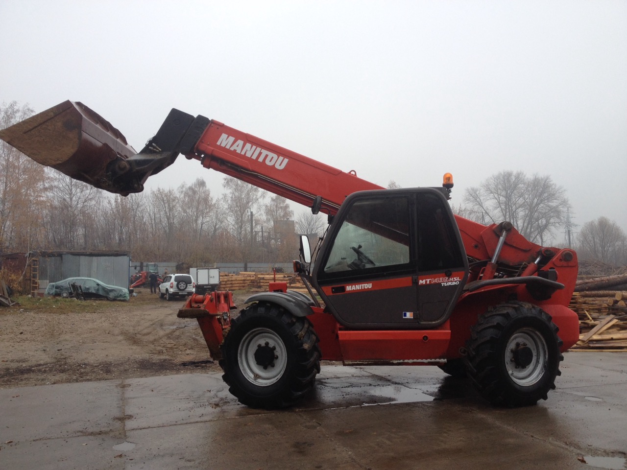 Телескопический погрузчик Manitou MT14.35 купить в компании Рабочие Машины