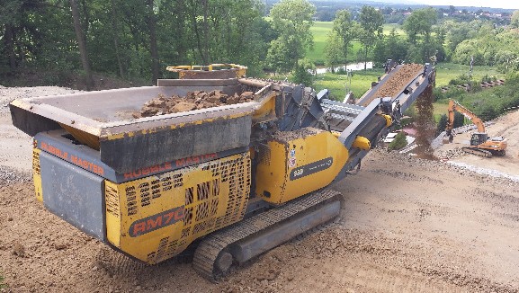 Дробилка Rubble Master RM70 купить в компании Рабочие Машины