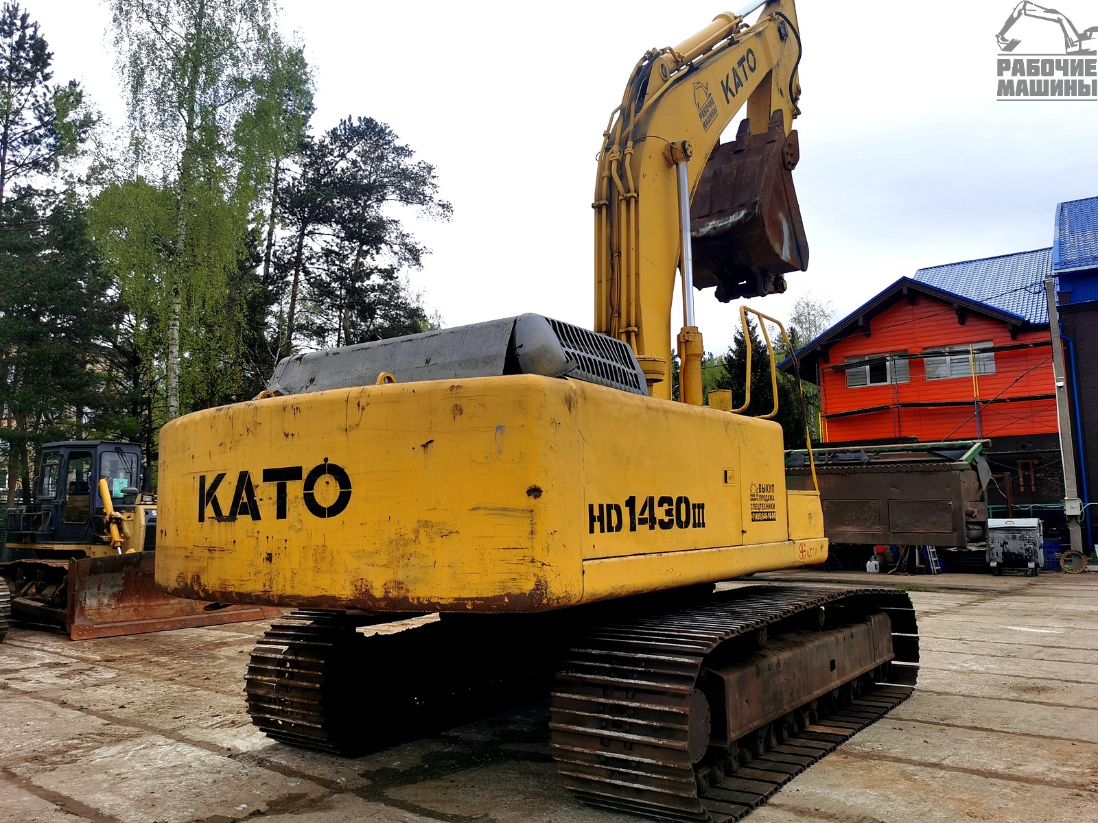 ГУСЕНИЧНЫЙ ЭКСКАВАТОР KATO HD 1430III купить в компании Рабочие Машины