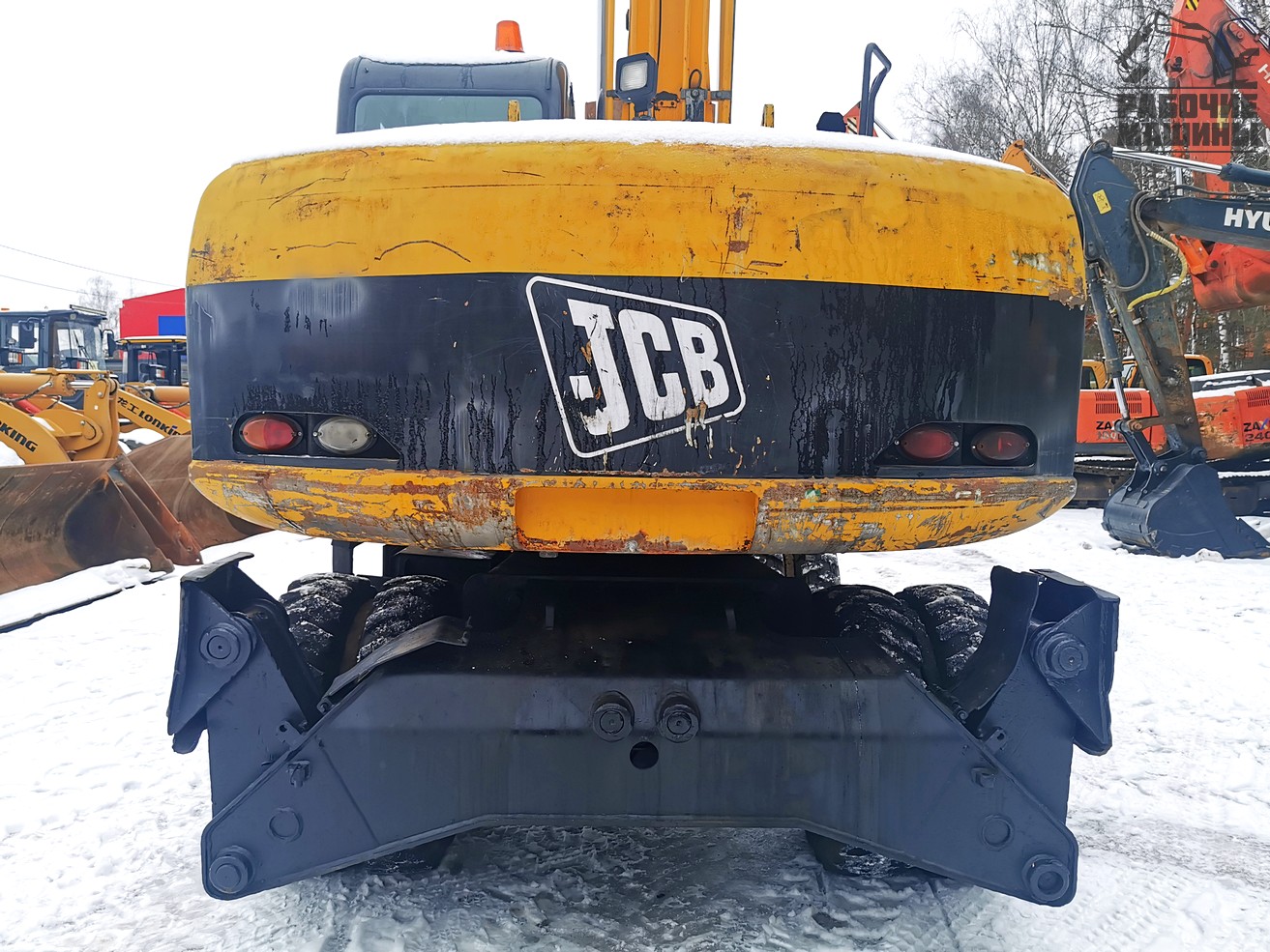 Колесный экскаватор JCB JS 160W купить в компании Рабочие Машины