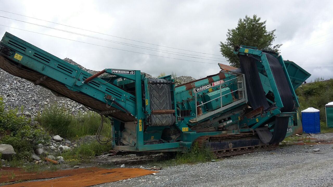 Грохот POWERSCREEN Warrior 1800 2008 г/в купить в компании Рабочие Машины