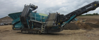 Грохот двухдековый Powerscreen Warrior 1400X купить в компании Рабочие Машины