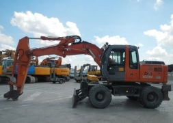 Колёсный экскаватор Hitachi ZX 160 W