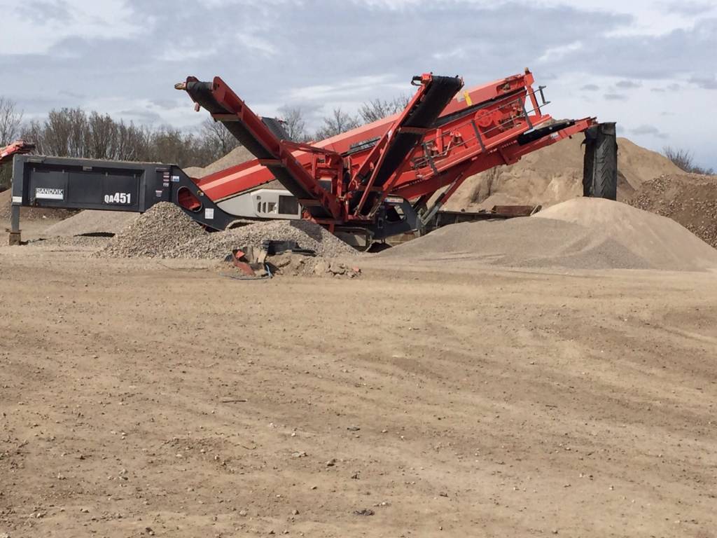 грохот мобильный SANDVIK QA451 купить в компании Рабочие Машины
