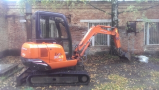 Мини - экскаватор гусеничныйHITACHI ZX 30U-3 купить в компании Рабочие Машины