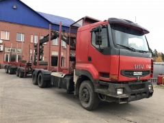 Лесовоз SISU ЕМ12М + полуприцеп JYKI купить в компании Рабочие Машины