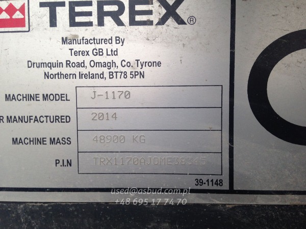 дробилка щековая TEREX FINLAY J-1170 купить в компании Рабочие Машины