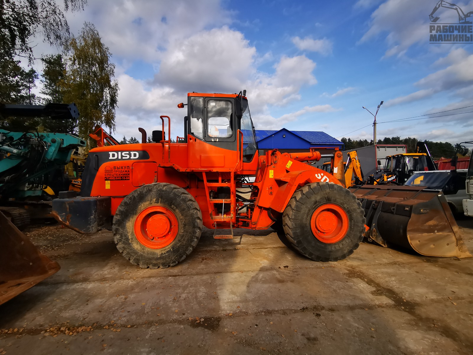 5663 Фронтальный погрузчик DISD SD300 2018  купить в компании Рабочие Машины