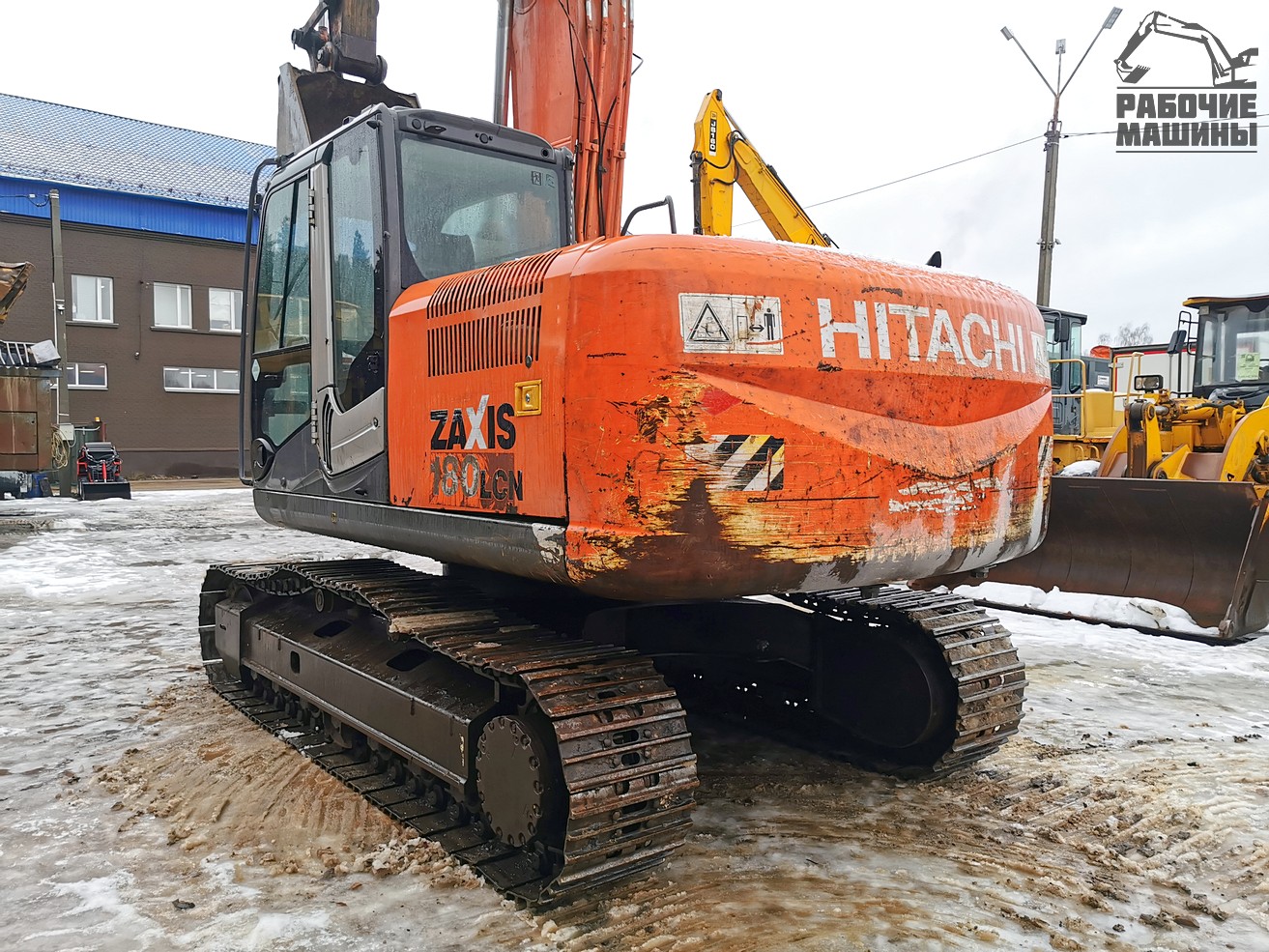 Экскаватор гусеничный HITACHI ZAXIS 180LCN купить в компании Рабочие Машины