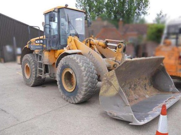 Фронтальный погрузчик Hyundai HL 760 купить в компании Рабочие Машины