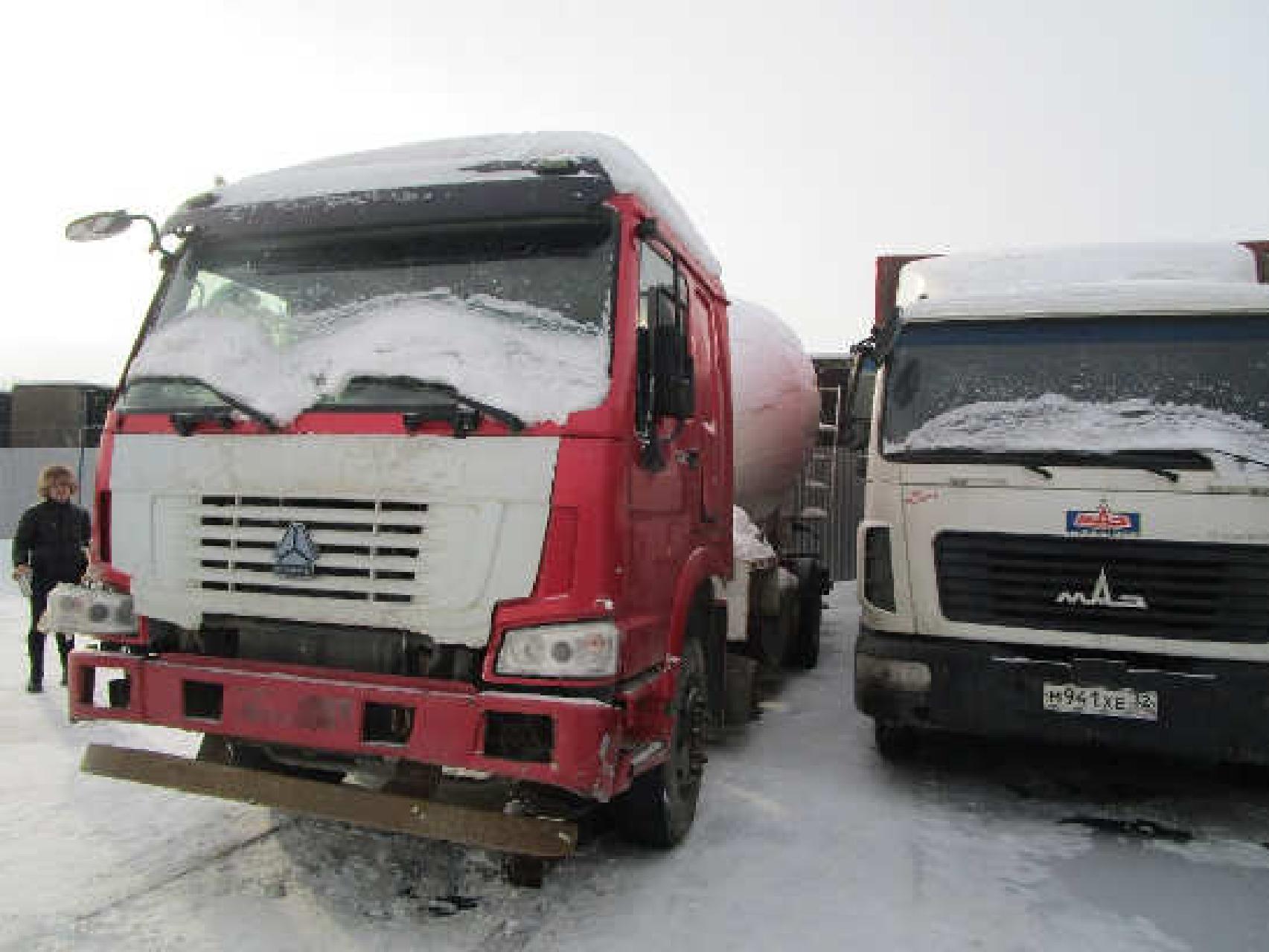 Автобетоносмеситель HOWO ZZ5407GJBS3267D 2013 г/в купить в компании Рабочие Машины