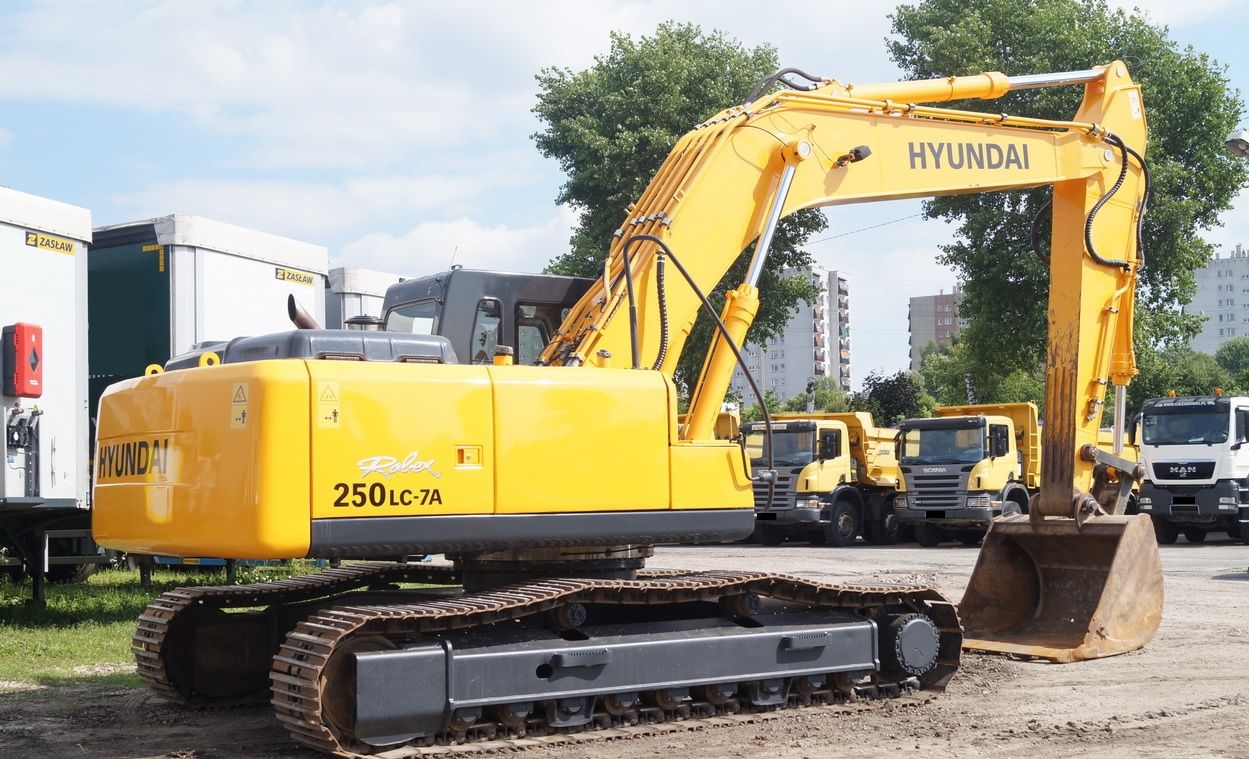 Гусеничный экскаватор HYUNDAI ROBEX 250NLC-7A купить в компании Рабочие Машины