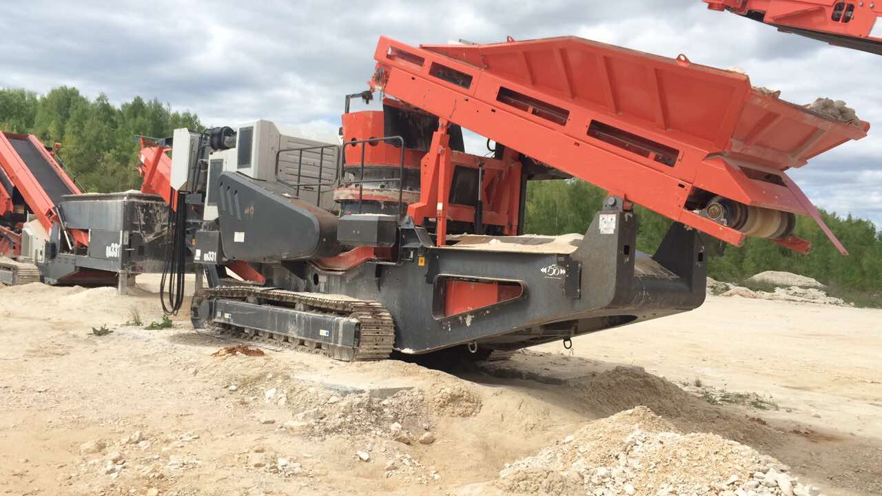 Щековая дробилка SANDVIK QJ341 2012 г /в купить в компании Рабочие Машины