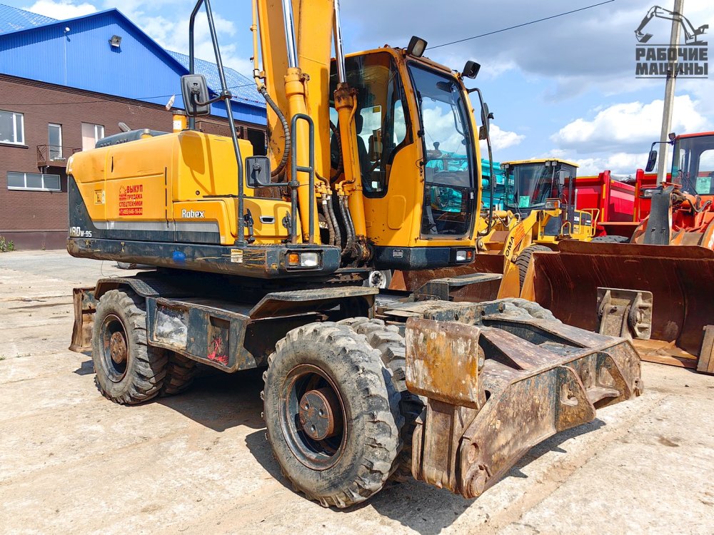 КОЛЕСНЫЙ ЭКСКАВАТОР HYUNDAI R180W-9S купить в компании Рабочие Машины