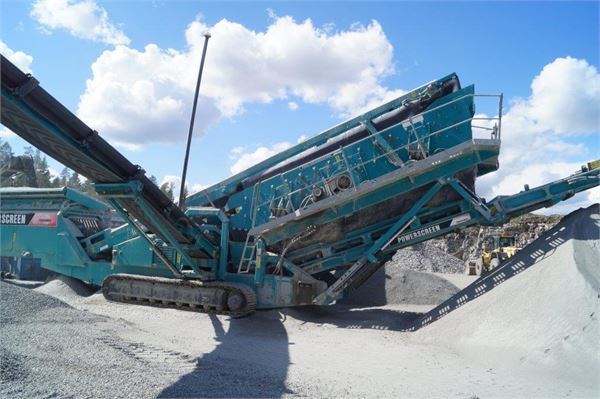 Грохот Powerscreen\Powerscreen Chieftain 2100Х купить в компании Рабочие Машины