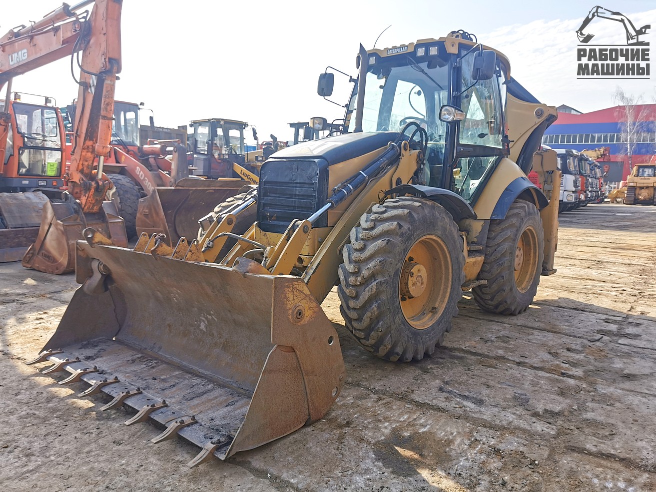 ЭКСКАВАТОР-ПОГРУЗЧИК CAT 434 E 2011 купить в компании Рабочие Машины