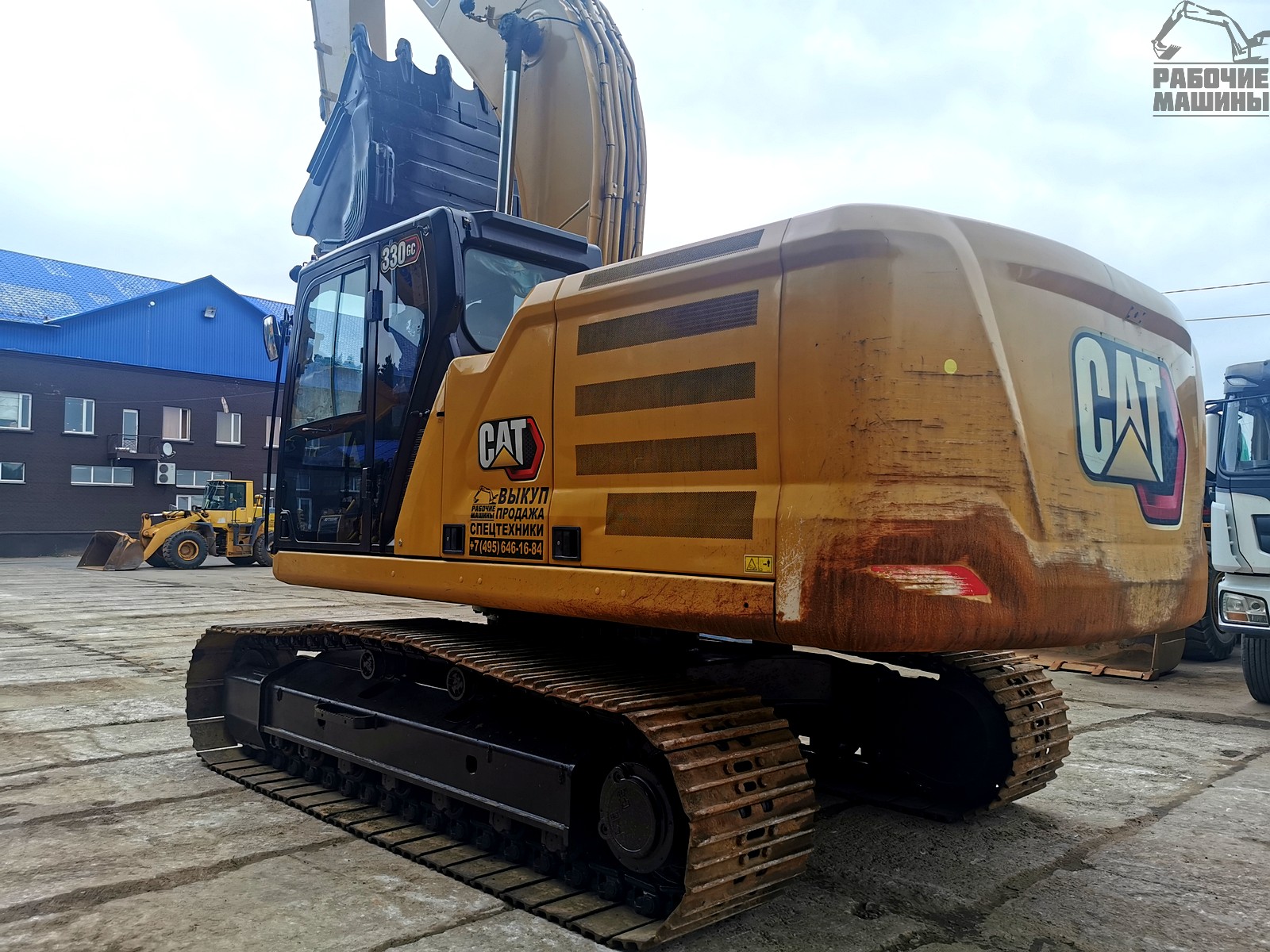 Экскаватор гусеничный CAT 330 GC купить в компании Рабочие Машины
