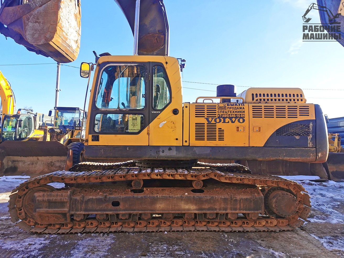 Гусеничный экскаватор VOLVO EC360LC купить в компании Рабочие Машины