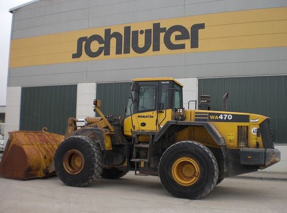 Фронтальный погрузчик Komatsu WA470-5 купить в компании Рабочие Машины