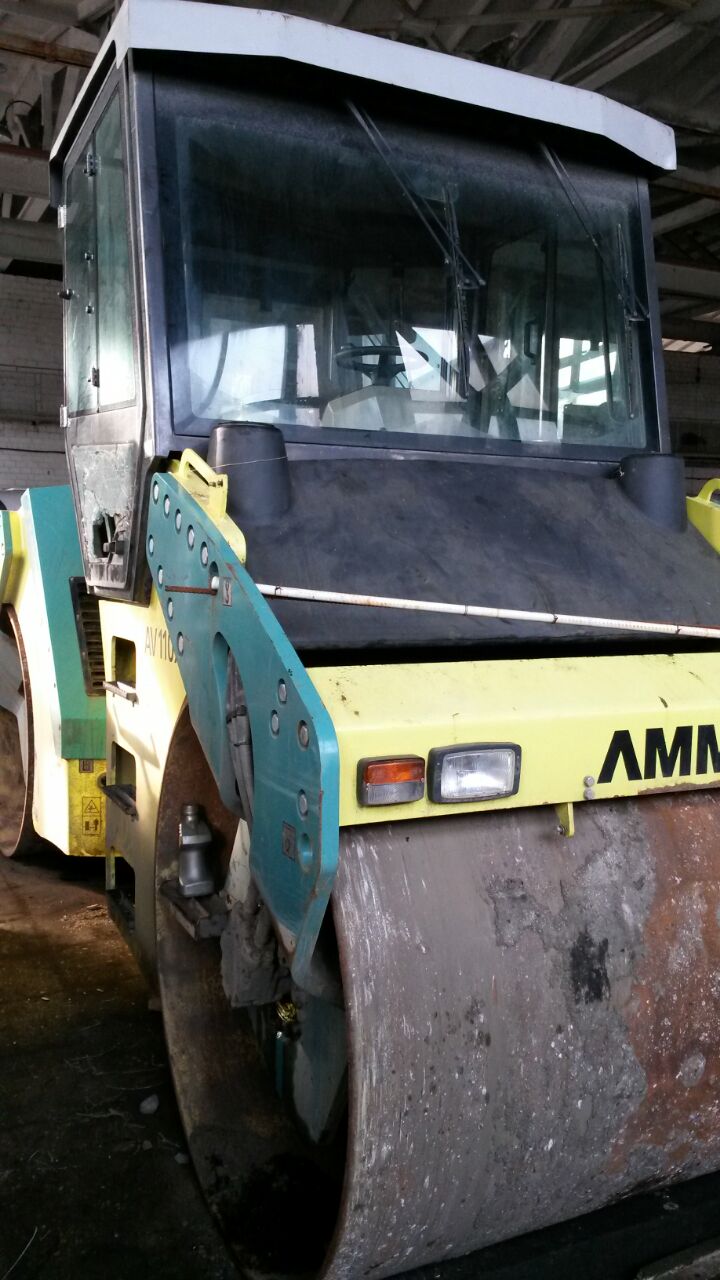 Каток (Гладковальцовый) AMMANN AV 110X купить в компании Рабочие Машины