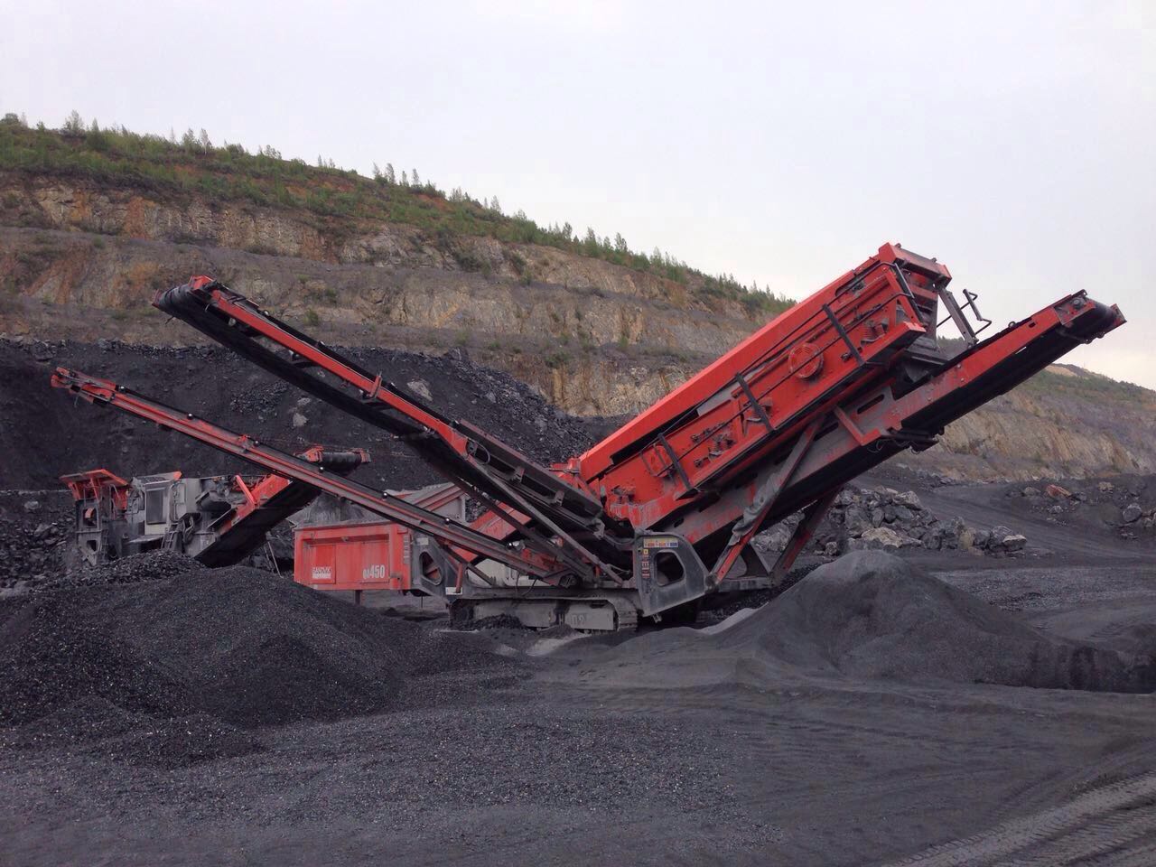 Грохот SANDVIK QA450 (Extec S-7) 2012 г купить в компании Рабочие Машины