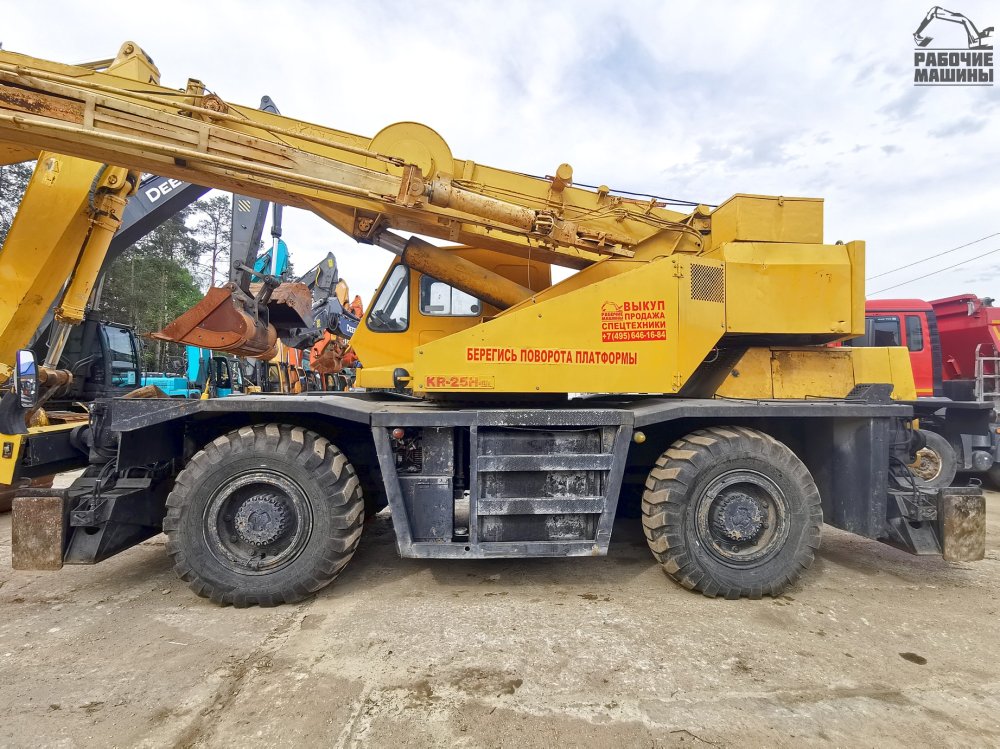 АВТОКРАН ПОВЫШЕННОЙ ПРОХОДИМОСТИ KATO KR-25H-lll купить в компании Рабочие Машины
