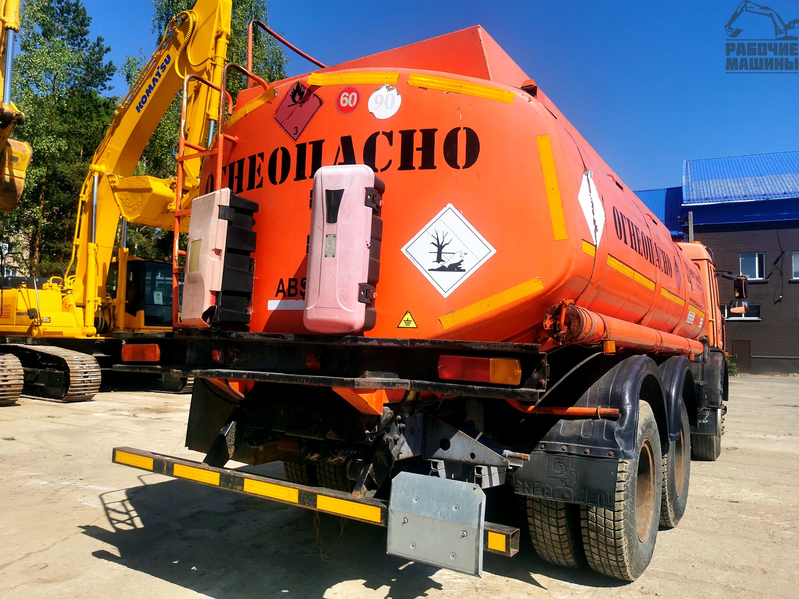 Автотопливозаправщик АЦ 17 КАМАЗ 65115-62 купить в компании Рабочие Машины