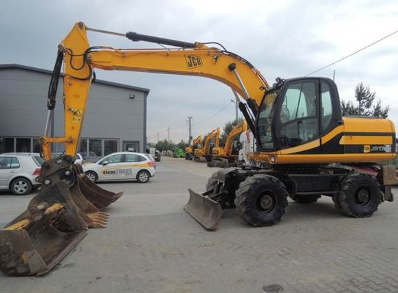 Колесный экскаватор JCB JS175W купить в компании Рабочие Машины