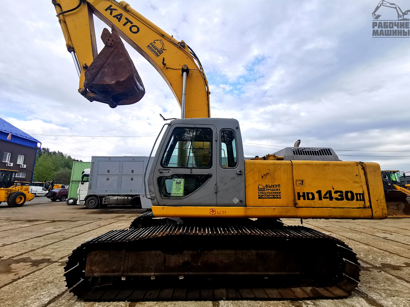 ГУСЕНИЧНЫЙ ЭКСКАВАТОР KATO HD 1430III купить в компании Рабочие Машины