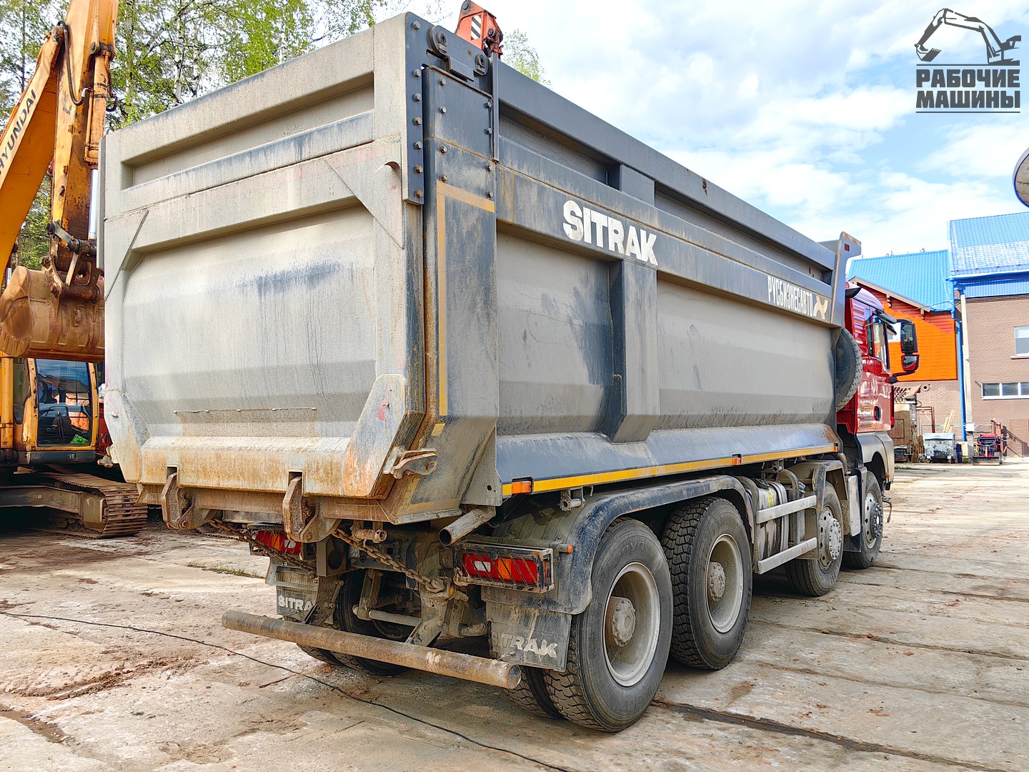 5714. САМОСВАЛ SITRAK C7H MAX 8x4 2023 купить в компании Рабочие Машины
