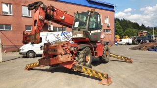 Телескопический погрузчик MANITOU MRT 18 50, 2001 г. купить в компании Рабочие Машины