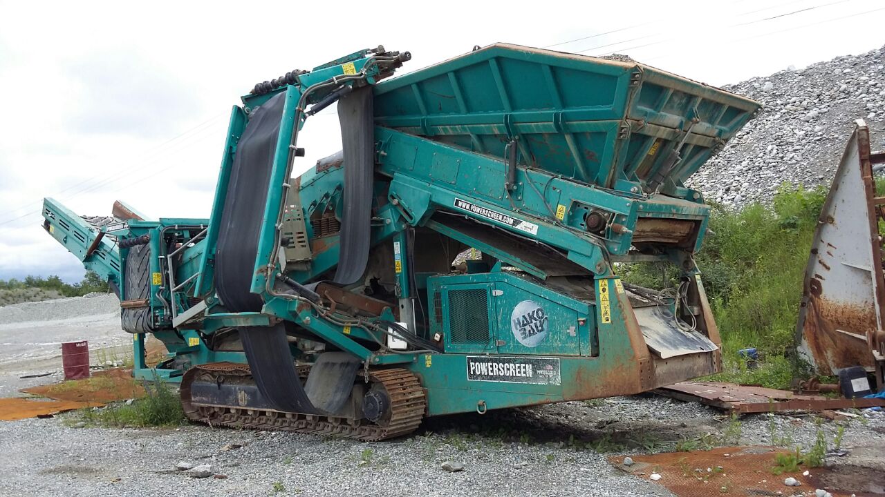 Грохот POWERSCREEN Warrior 1800 2008 г/в купить в компании Рабочие Машины