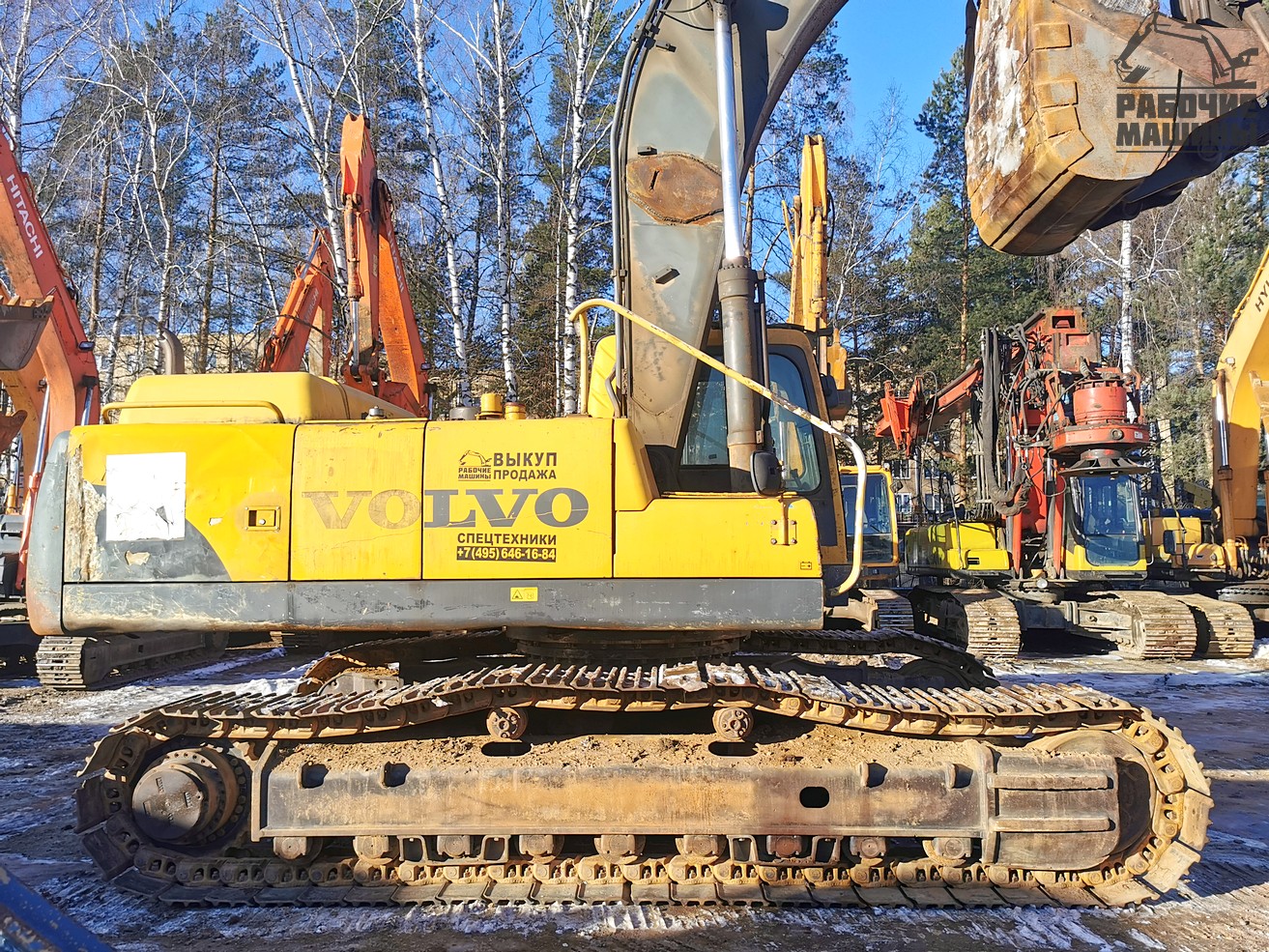 Гусеничный экскаватор VOLVO EC360LC купить в компании Рабочие Машины