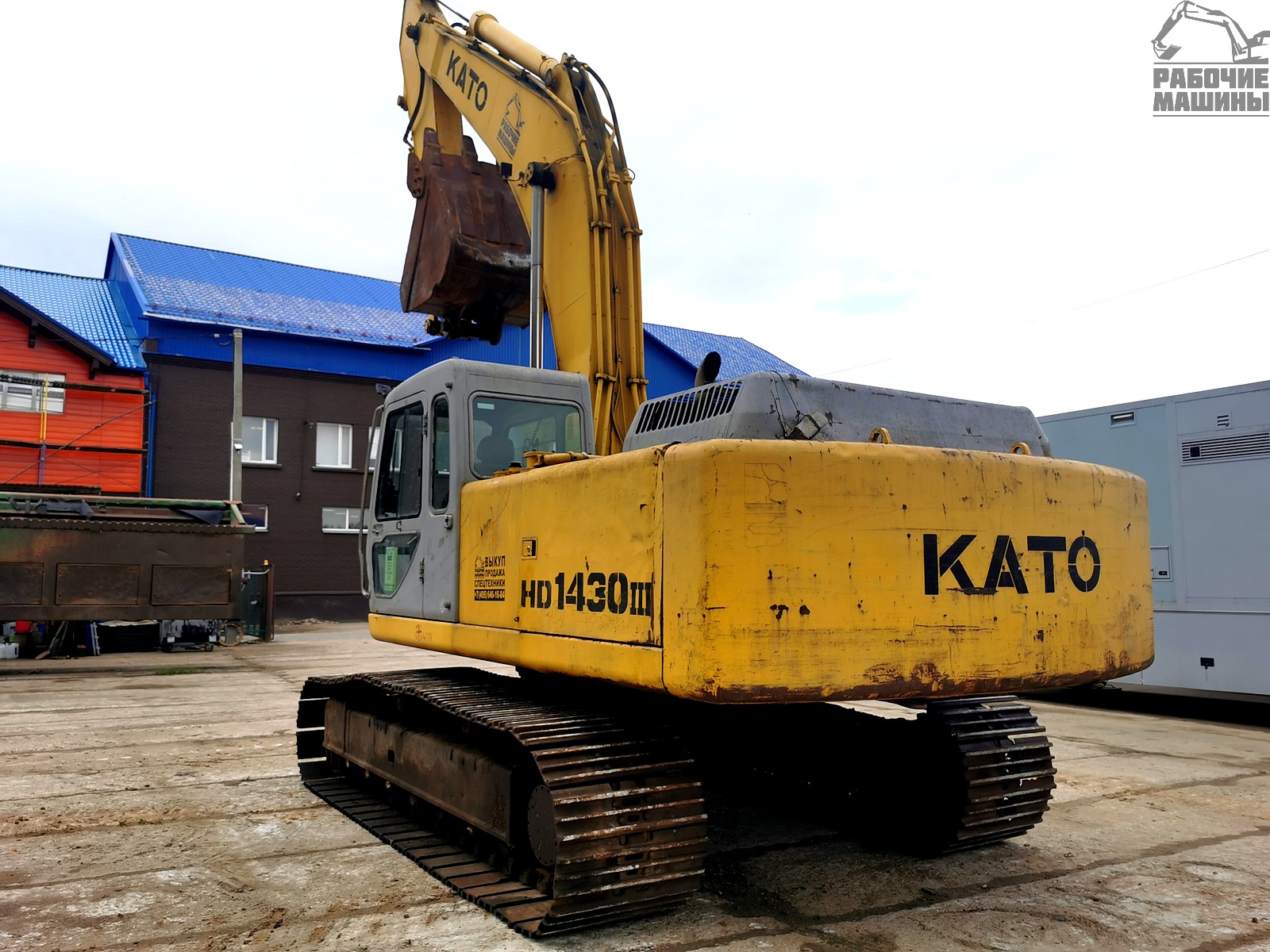 ГУСЕНИЧНЫЙ ЭКСКАВАТОР KATO HD 1430III купить в компании Рабочие Машины