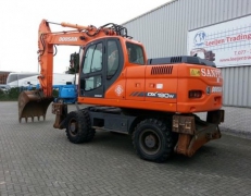 Колесный экскаватор Doosan DX190W