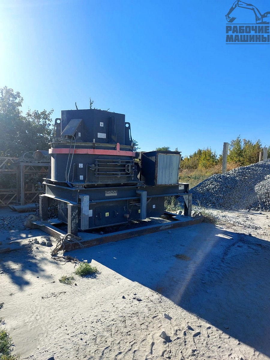 Стационарная роторная дробилка SANDVIK CV217 купить в компании Рабочие Машины