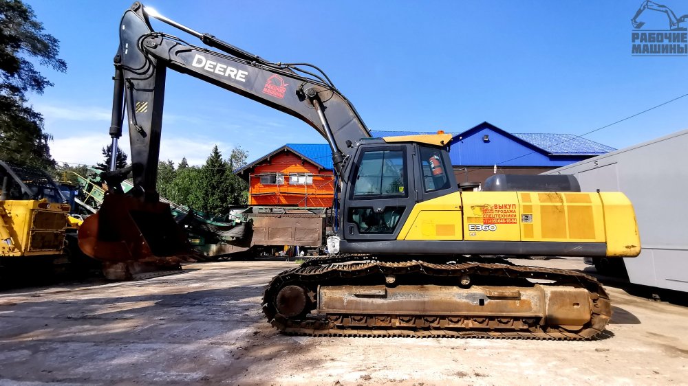 Экскаватор гусеничный JOHN DEERE E360LC купить в компании Рабочие Машины