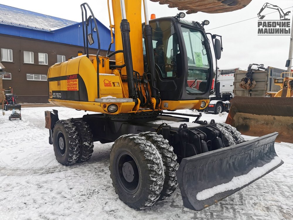 Колесный экскаватор JCB JS 160W купить в компании Рабочие Машины