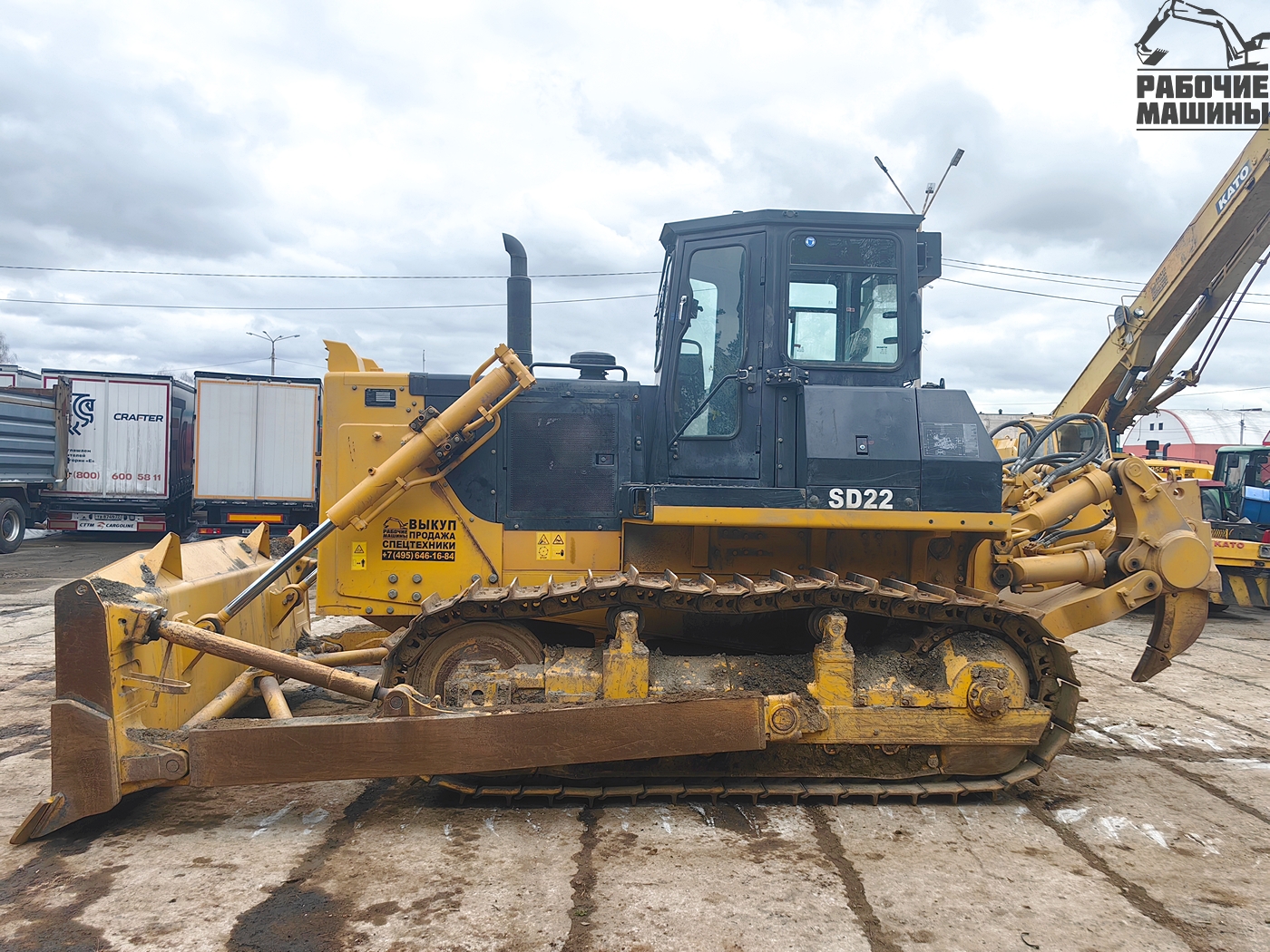 Бульдозер Shantui SD22 2022 г.в. купить в компании Рабочие Машины