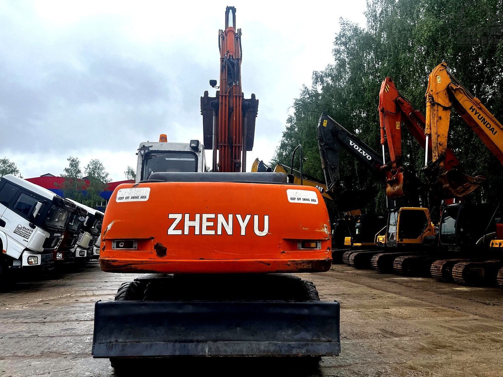 Колесный экскаватор ZHENYU ZYL 160 купить в компании Рабочие Машины