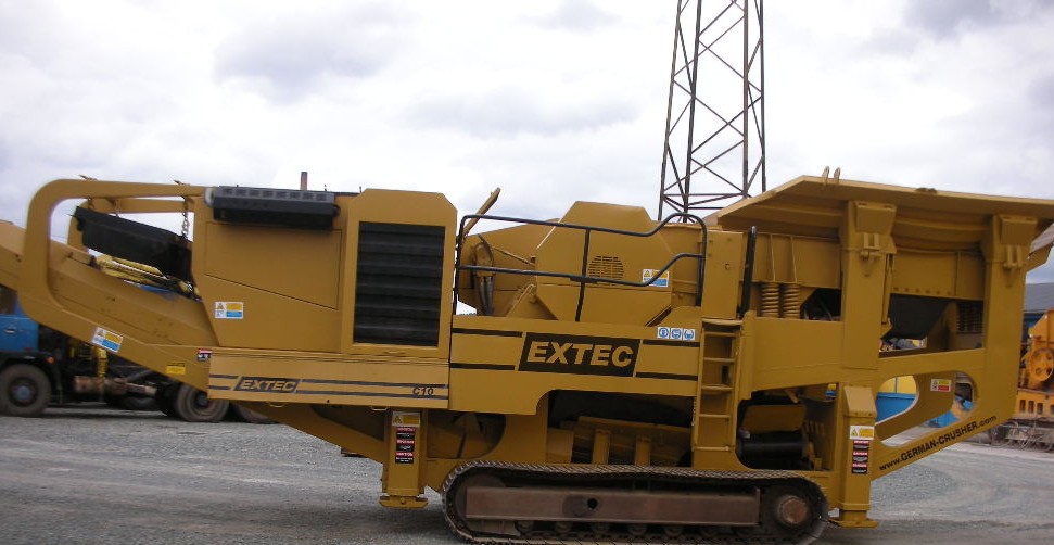 Щековая дробилка Extec C10 купить в компании Рабочие Машины