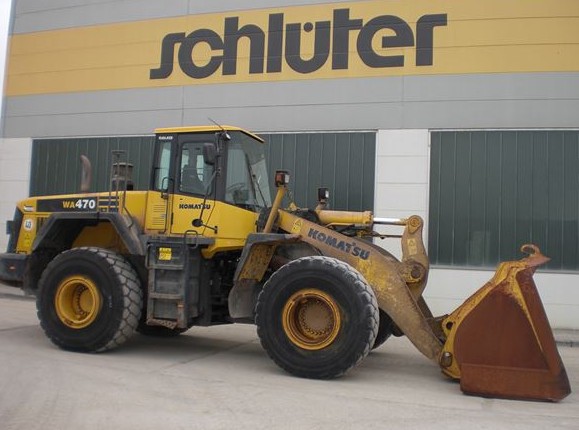 Фронтальный погрузчик Komatsu WA470-5 купить в компании Рабочие Машины