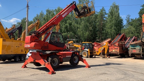 Телескопический погрузчик MANITOU MRT 1640 купить в компании Рабочие Машины