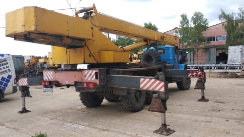 Автокран ЧЕЛЯБИНЕЦ КС-45721-17, 2007 г. купить в компании Рабочие Машины